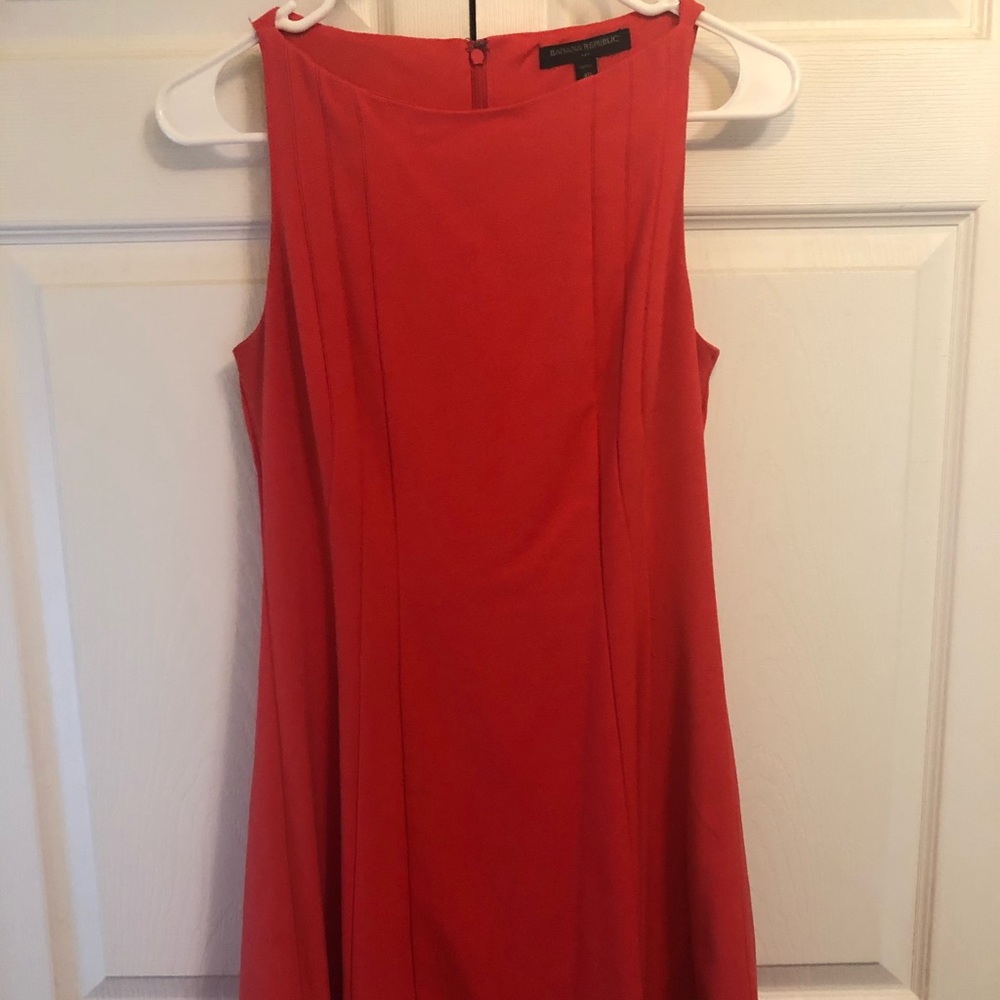 Banana Republic Coral Businesswear Dress